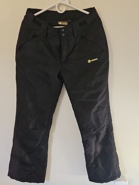 Solstice S Womens  Black Snow/Ski Pants
